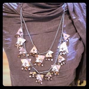 📿 Multi-string antiqued hand-made necklace 📿